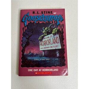 Goosebumps One Day At Horrorland #16 Original Series First Edition 1994